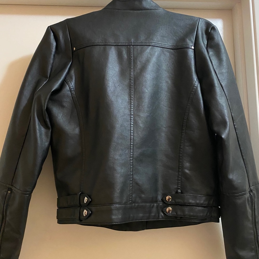 Fashion Nova Leather Jacket Gem